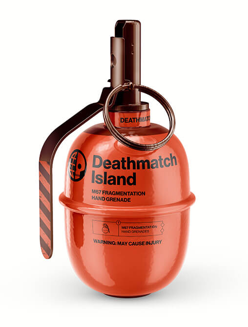 Deathmatch Island hand grenade